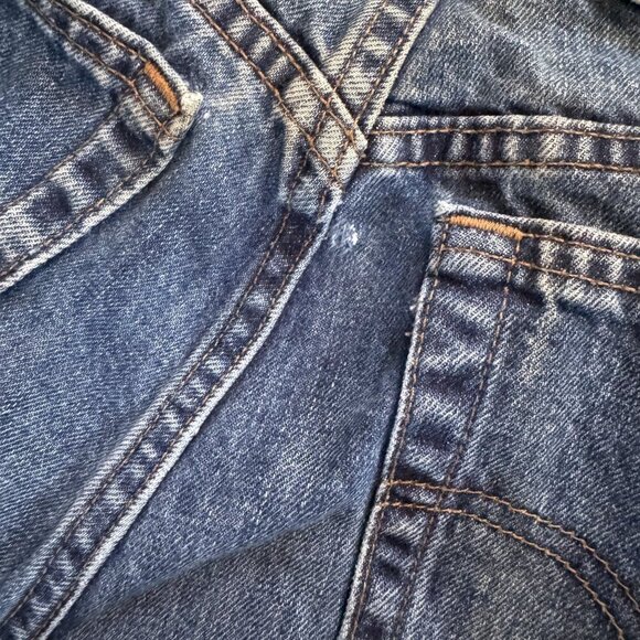 Vintage 90s LEVI'S Silver Tab Loose WPL423 High Waist Denim Jeans Women's 8 - Picture 7 of 9